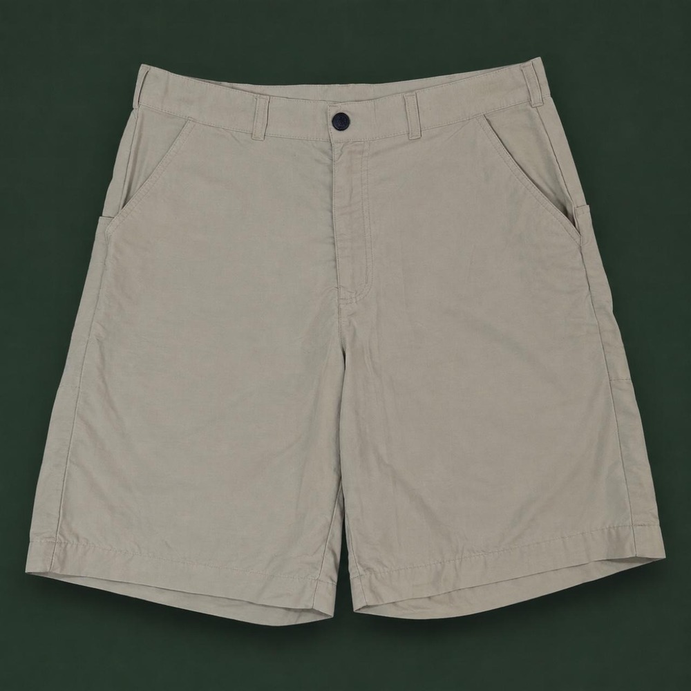 Patagonia Vintage Nylon Utility Shorts Mens 34 Khaki Y2K Gorpcore Hiking